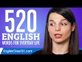 520 english words for everyday life  basic vocabulary 26