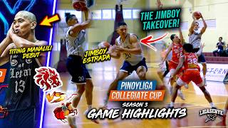 THE JIMBOY ESTRADA TAKEOVER! NATAPOS SA ISANG CLUTCH NA TIRA ANG MAINIT NA LABAN NG LETRAN AT SBU