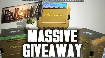 Fallout 4 PIP-BOY UNBOXING - CRAZY GIVEAWAY