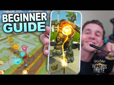 Harry Potter Wizards Unite BEGINNER’S GUIDE WALKTHROUGH! (First Look) wizards unite spoof