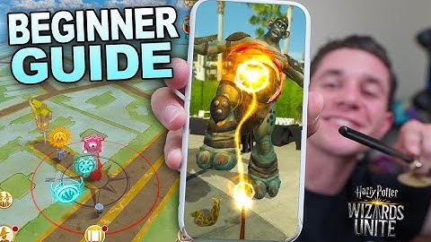 Harry Potter Wizards Unite BEGINNER’S GUIDE WALKTHROUGH! (First Look)