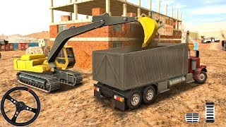 Construction Simulator 2017 - Heavy Excavator, Bulldozer and Crane - Android Gameplay screenshot 4