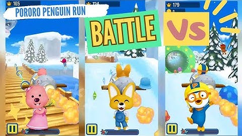 Loopy 🆚 Eddy 🆚 Pororo 😃 Pororo Penguin Run Android Ios Gameplay