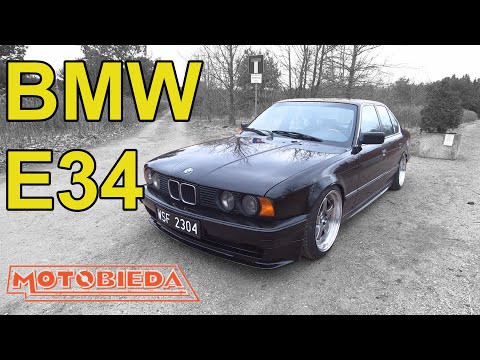 BMW 5 E34 z szybami na korbkę - MotoBieda