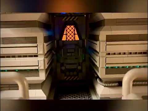 Sci-fi hallway Lego
