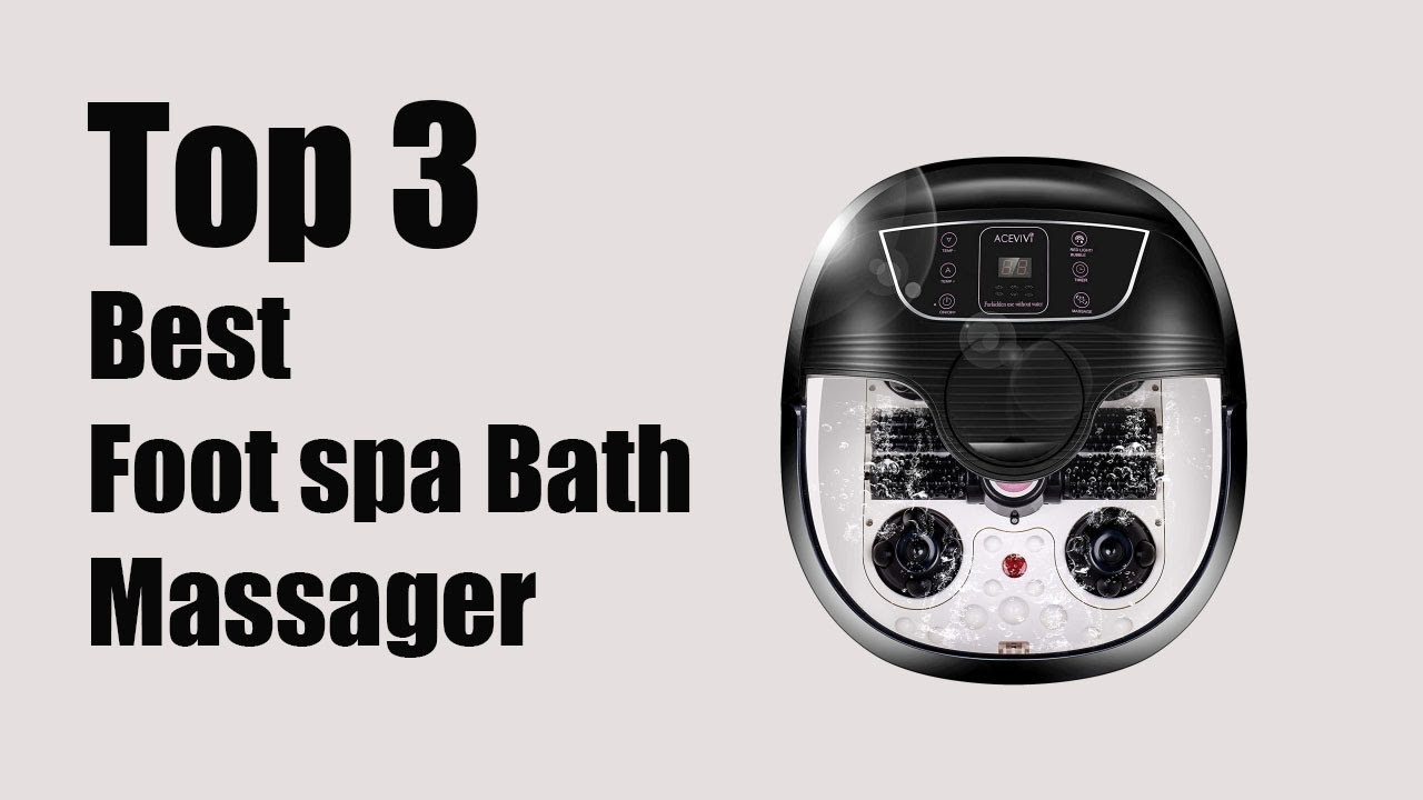 Best ACEVIVI Foot Spa Bath Massager | Top Home Fitness 2020