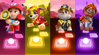 Paw Patrol World | Ryder 🆚 Marshall 🆚 Rubble 🆚 Zuma | Who Is Winner🏆🎉🏆🏆