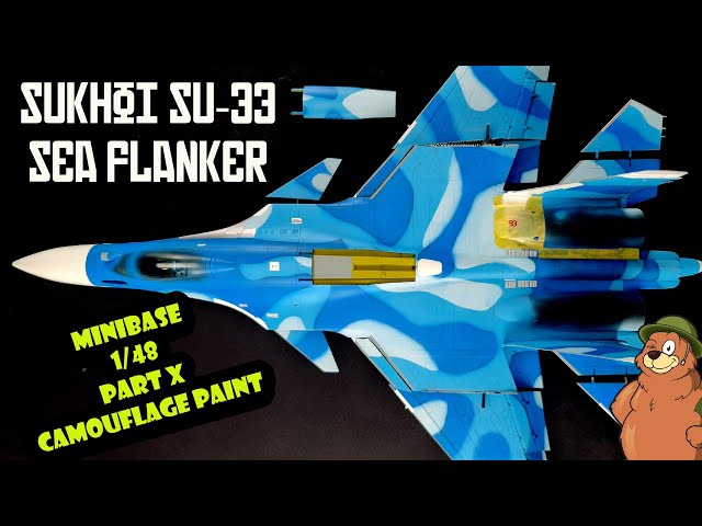 Minibase 1/48 Su-33 Flanker-D Part X Camouflage Painting