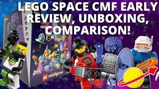 LEGO SPACE Minifig Series: Early CMF Review!