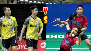 Kevin Sanjaya \/ Marcus Gideon vs Aaron Chia \/ Soh Wooi Yik #badminton