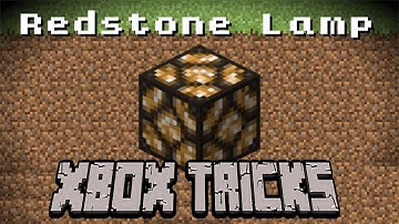 Minecraft Xbox TU13 Redstone Lamp Cool Trick!