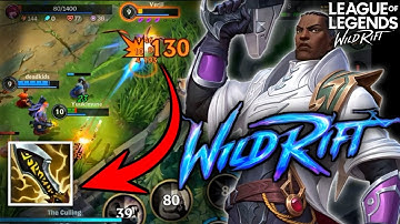Lucian Full Crit is Very Broken! | Build & Rune - Wild Rift