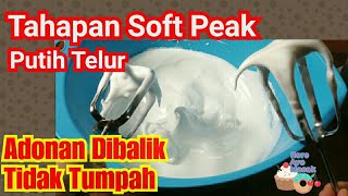 Video Full Cara Memixer Adonan Putih Telur  Sampai Tahapan Soft Peak | Adonan Chiffon Cake screenshot 2