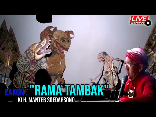 Wayang Kulit Ki Manteb Soedarsono dengan Lakon : RAMA TAMBAK // Live Recorded class=