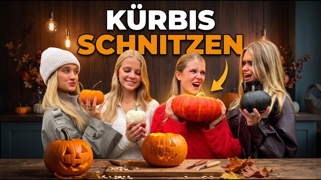 🎃Kürbis schnitzen mit den Jensen Schwestern