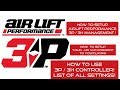 AIRLIFT PERFORMANCE 3P / 3H MANAGEMENT! ( CONTROLLER SETTINGS AND REVIEW)