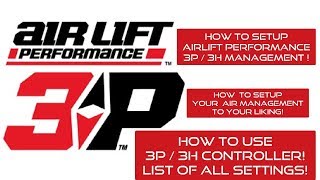 AIRLIFT PERFORMANCE 3P / 3H MANAGEMENT! ( CONTROLLER SETTINGS AND REVIEW)