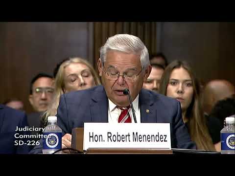 Menendez Introduces Judicial Nominee Semper During Judiciary Committee Hearing