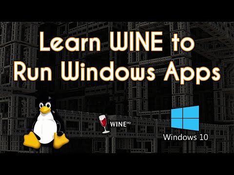 Video: Hoe Om Wine Op Linux Te Installeer