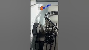 Máy tiện cấp phôi tự động #machine