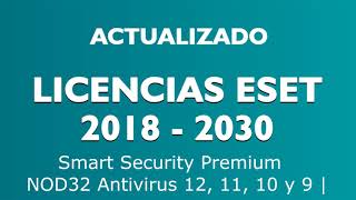 Licencias ESET Smart Security Premium, NOD32 y ESET Internet Security 12, 11, 10 y 9 Licencias ESET Smart Security Premium, NOD32 y ESET Internet Security 12, 11, 10 y 9