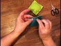 How to sew a pincushion