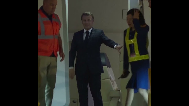 French Pres. Emmanuel Macron appears to be pushed in the face by his wife Brigitte #news #france