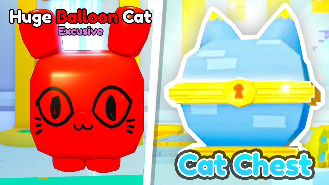 😱UNLOCKED NEW *CAT WORLD* AREA & GOT HUGE BALLOON CAT in PET SIMULATOR