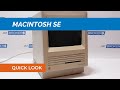 Vintage Apple Macintosh SE All-in-one Desktop Computer from 1987