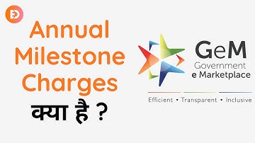 GeM: Annual Milestone Charges | Transaction Charges on GeM Order | Pay AMC/TC to accept orders