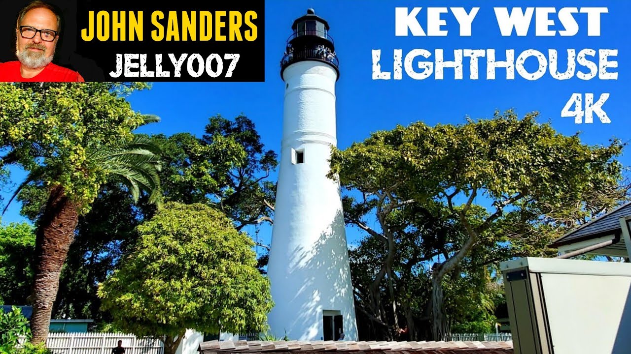 KEY WEST LIGHTHOUSE & MUSEUM TOUR in 4K Walk through & View From the Top 60fps - YouTube John Sanders
