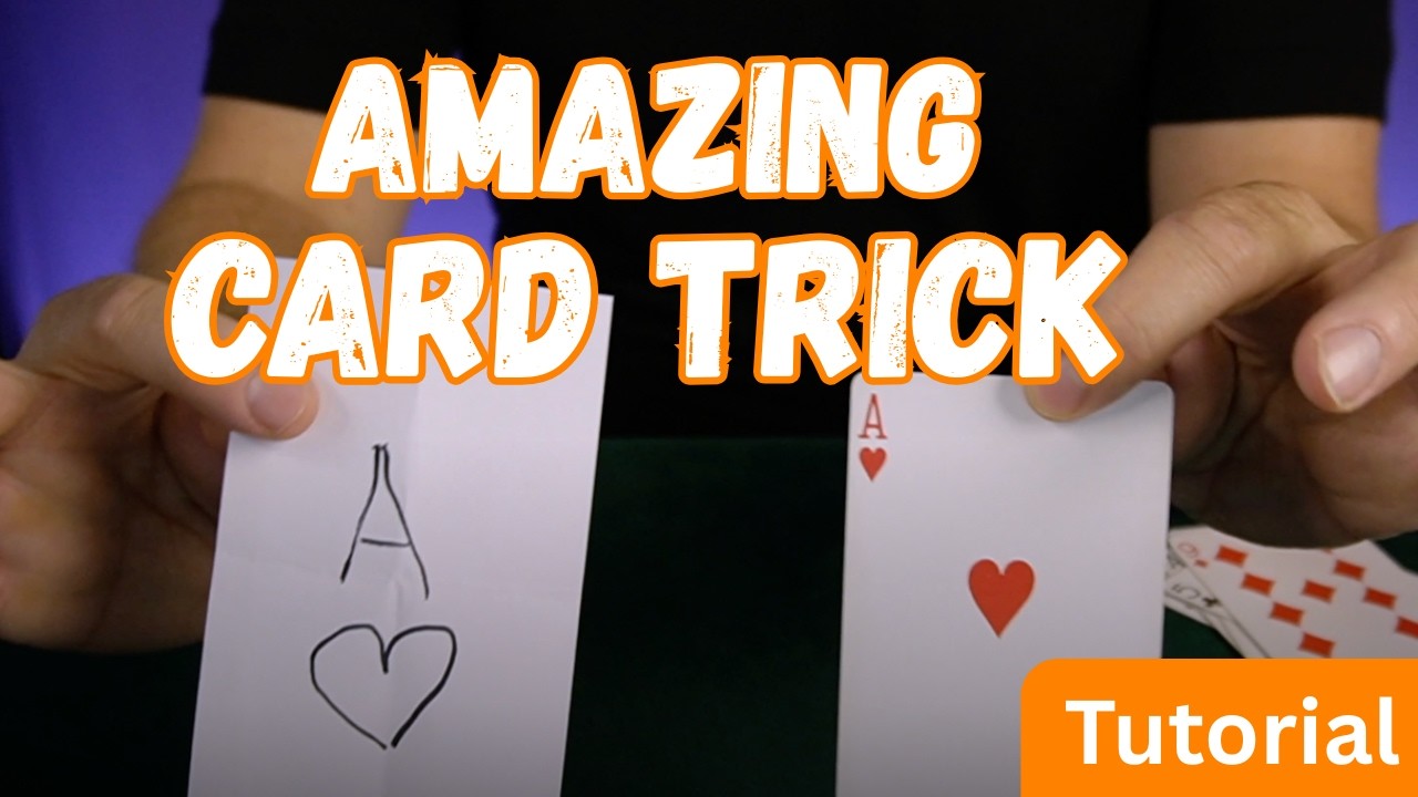 Amazing Card Trick - Tutorial - Super Easy - YouTube