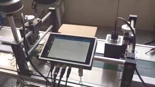PIJ High resolution inkjet printer-UV coding machine/ Plastic caps printing