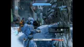 Halo 4 : Epic Clip#1 - Long range Rocket Double kill!