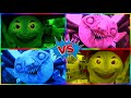 CHOO CHOO CHARLES  VS CURSED THOMOS EXE 4 COLORS 4 MUSIC🎧