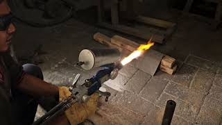 Thermal Spray Coating by POWDER Flame Spray 5MP