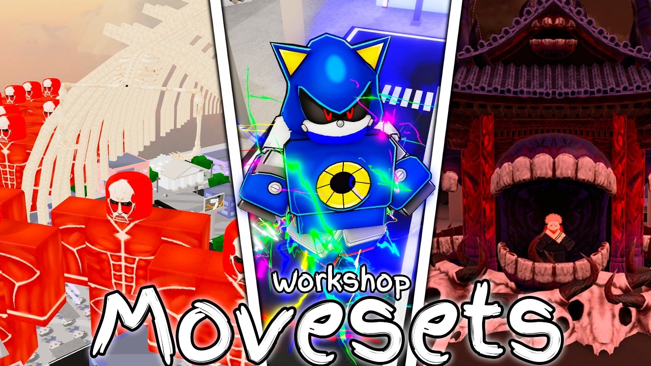 AGORA É POSSÍVEL USAR QUALQUER MOVESET NO JUJUTSU SHENANIGANS COM O WORKSHOP!