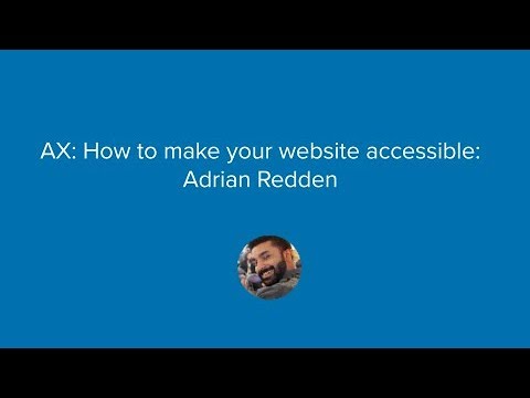 AX: How to make your website accessible?