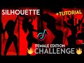 Red Silhouette Challenge TiktTok Compilation 2021 (FEMALE EDITION) | Put Your Head On My Shoulder 🔥🔥