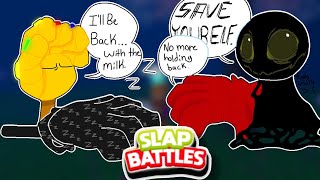 Gloves That Have VOICES As Sound Effect | Slap Battles Roblox