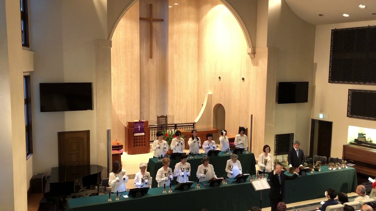 ハンドベル Handbell, “Silent Night”, Kobe YMCA Bell-choir, 2019