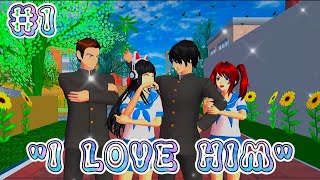 'I LOVE HIM' |Episode 1| Drama Sakura School Simulator