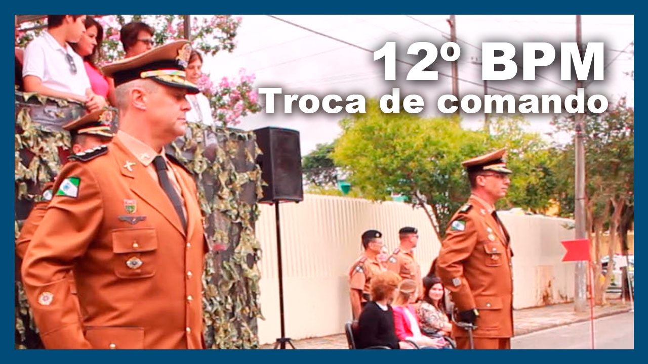 Tenente-coronel Wagner Lúcio dos Santos assume o comando do 12º BPM