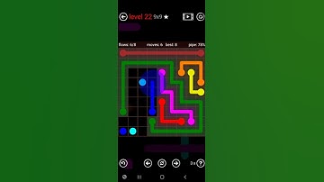 How To Solve Flow Free 9x9 Mania Level 22 Hard Board Walk Through Solution Walkthrough