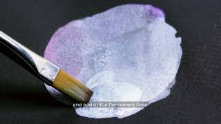 How to Mix Cotman Metallic Watercolors on Black Paper