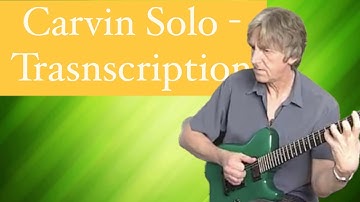 Thumbnail of Allan Holdsworth - Carvin Solo 2 - Transcription