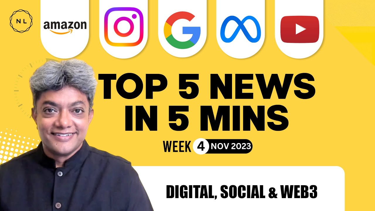 219 - Connected Church News // Amazon, Instagram, Meta, Google, YouTube // Week 4, Nov 2023