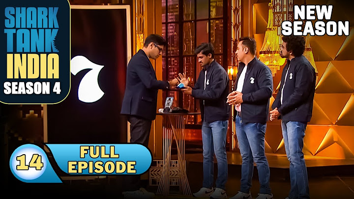Shark Tank India S4 | Ep 14 | Peyush ने '7 Ring' को पहनकर किया एक online transaction | Full Episode