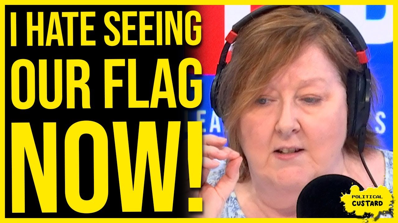 «ТЕПЕРЬ МНЕ СТРАШНО ЭТО ВИДЕТЬ!» — говорит звонивший в LBC о нашем флаге из-за его нетерпимого по...