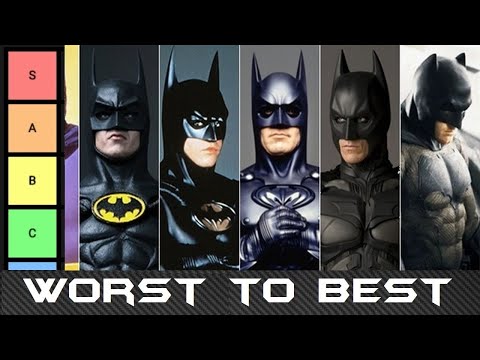 Worst To Best: Batman Films (Tier List)